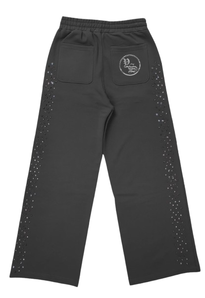YËLLSKI Rhinestone Sweats