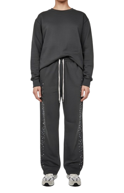 YËLLSKI Rhinestone Sweats