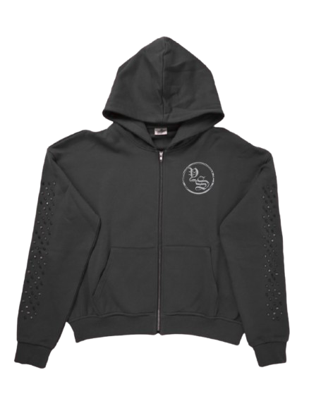 YËLLSKI Rhinestone Hoodie